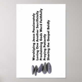 5-Stone-Poster Poster