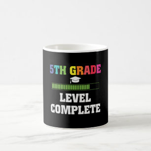 5. Stufe Abschluss Video-Gamer Kaffeetasse