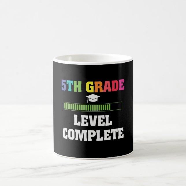 5. Stufe Abschluss Video-Gamer Kaffeetasse (Mittel)