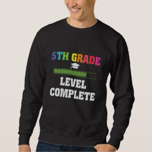 5. Stufe Abschluss Video-Gamer Sweatshirt
