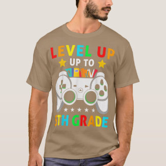 5. Stufe bis zum Videospiel Erster Tag des Scho T-Shirt