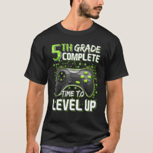 5. Stufe Vollständige Zeit, um die Zufriedenheit a T-Shirt