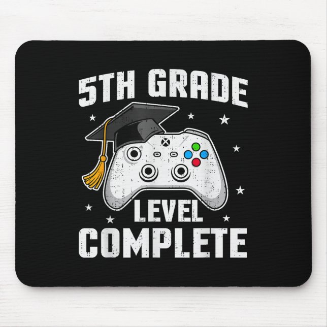 5. Stufe Vollständiges Videospiel Fünfte Stufe Gr Mousepad (Vorne)