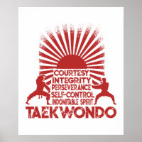 5 Tenets von Taekwondo