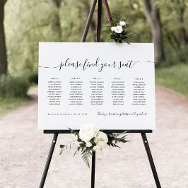 5 Tische Moderne Sitzordnung finden Poster