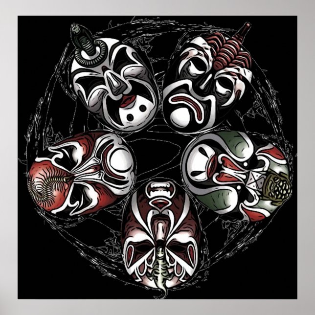 5 Tote Venoms Poster (Vorne)