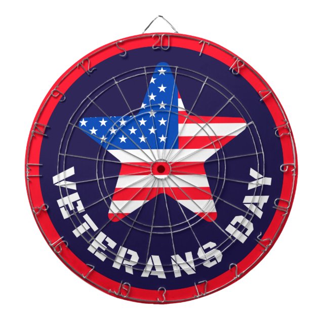 #5 Veteranen-Dart-Scheibe  Dartscheibe (vorne)