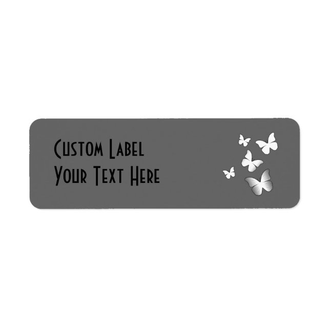 5 Weiße Schmetterlinge (Vorne)