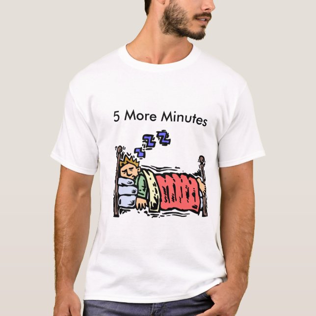 5 weiteres Minute-Shirt T-Shirt (Vorderseite)