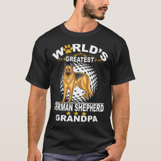 5 Weltbesten Deutschen Schäferhund-Opa T-Shirt