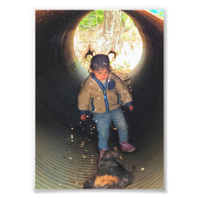 5"x7"-Foto drucken | | Quinn-Kitty-Culvert Fotodruck (Vorne)