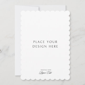 5" x 7" Card Printing Einladung