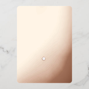 5" x 7" Foil-Einladung Folieneinladung