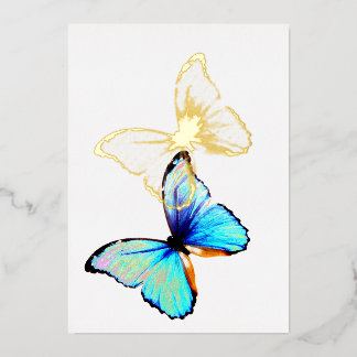 5" x 7" Foil-Einladung Folieneinladung