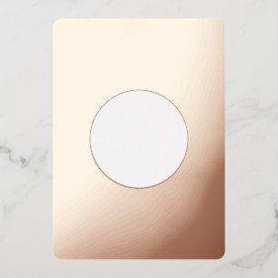 5" x 7" Foil-Einladung Folieneinladung