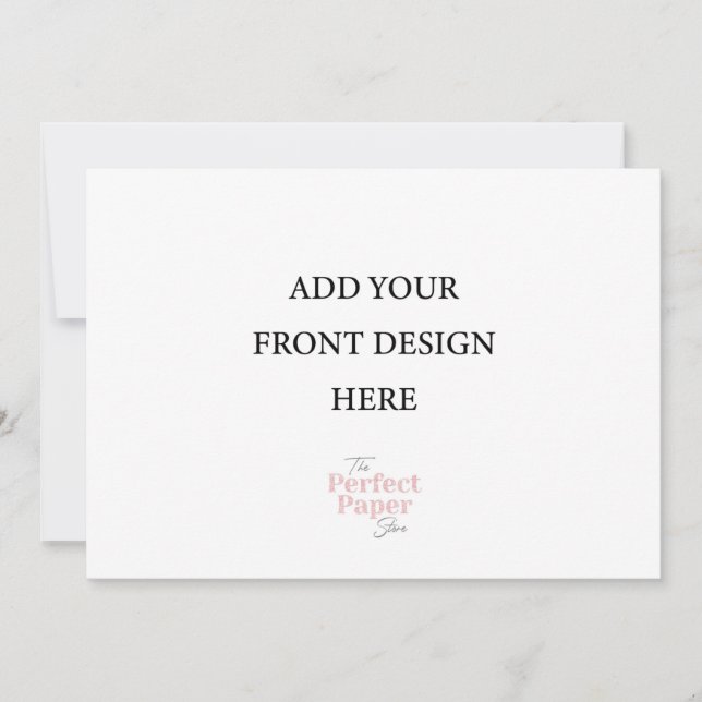 5 x 7 Landschaftseinladung Einladung (Vorderseite)