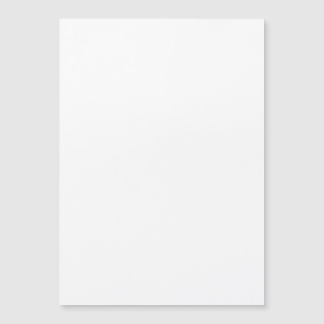 5" x 7" Magnetkarte (Vorderseite)