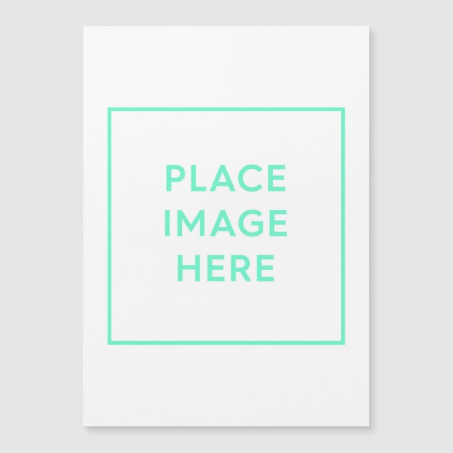 5" x 7" Magnetkarte (Vorderseite)