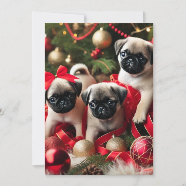 5 X 7 Pauschalreise-Karte Feiertagskarte (Vorderseite)