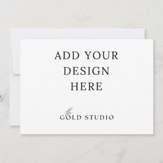 5 x 7 Vorlage für die Einladung zur Landschaft