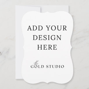 5 x 7 Vorlage für doppelseitige Einladungen