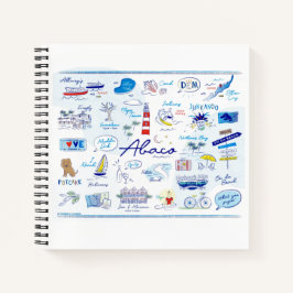 *'5 X 8.5 Spiral Notebook - "The ABC's of Hope Tow Notizbuch