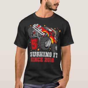5 Zerkleinerung seit 2016 Monster Lover 5th B T-Shirt