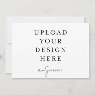 5 Zoll x 7 Zoll Landschaftskarte Einladung