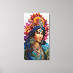 5D Impasto Oil Painting - Shakti Leinwanddruck