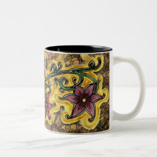 5flowersnew2 zweifarbige tasse