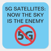 5G Satellites, der Himmel ist der feindliche Squar