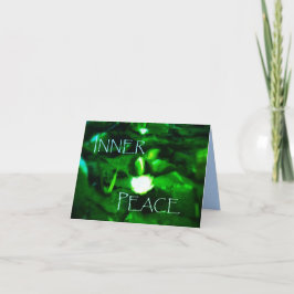 5INNER PEACE KLEINE GREETKARTE KARTE