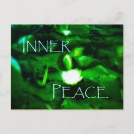 5INNER PEACE WASSERLILIE POSTCARD POSTKARTE