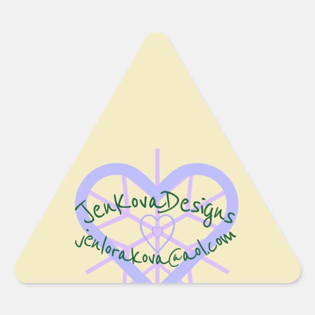 5JK TRIANGLE STICKER (Vorderseite)