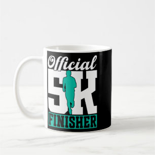 5k-Finishlauf Laufen Rennen Läufer 5k-Leistung Kaffeetasse