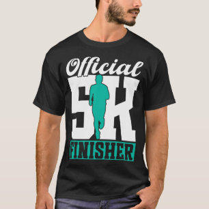 5k-Finishlauf Laufen Rennen Läufer 5k-Leistung T-Shirt