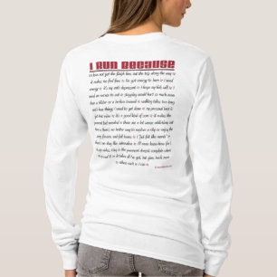 5K - Ich laufe weil T-Shirt