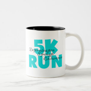 5K Lauf Aqua Sports Running Zweifarbige Tasse