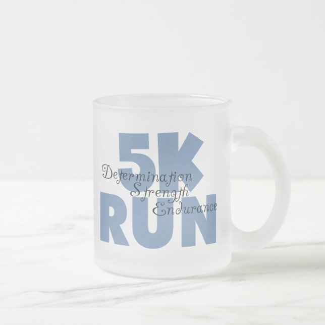 5K Run Blue Mattglastasse (Rechts)
