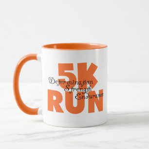 5K Run Orange Tasse