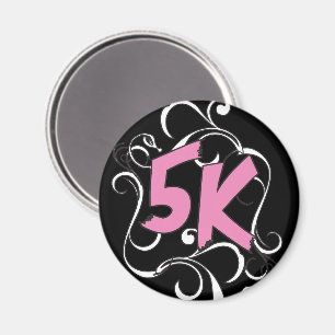 5k Runner oder Walker Magnet