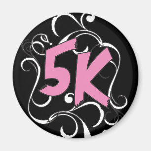 5k Runner oder Walker Magnet