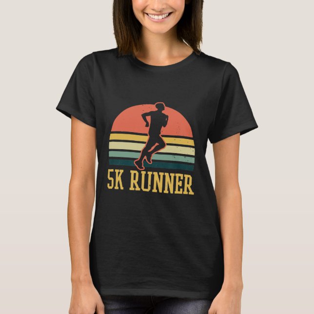 5k Running Design 5k Runner Geschenk T-Shirt (Vorderseite)