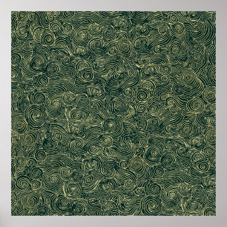 5k Traditional Chinese Design Background Wall Art Poster