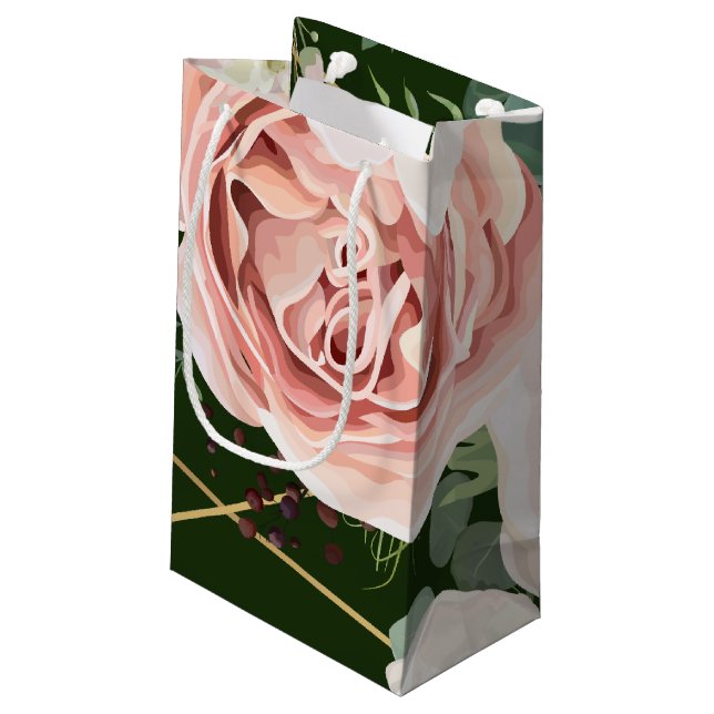 5lx3wx8,5h Kleines Geschenktüten Beutel Geometrisc Kleine Geschenktüte (Rückseite Schrägansicht)