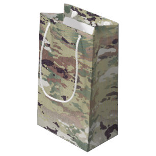 5lx3wx8.5h Small Gift Bag Army OCP Camouflage Unif Kleine Geschenktüte