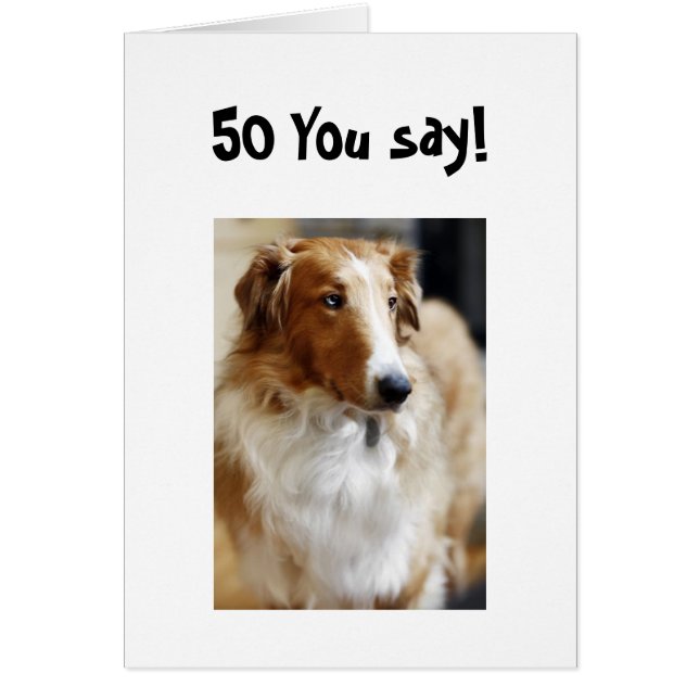 5O SAGEN SIE! (Vorne)