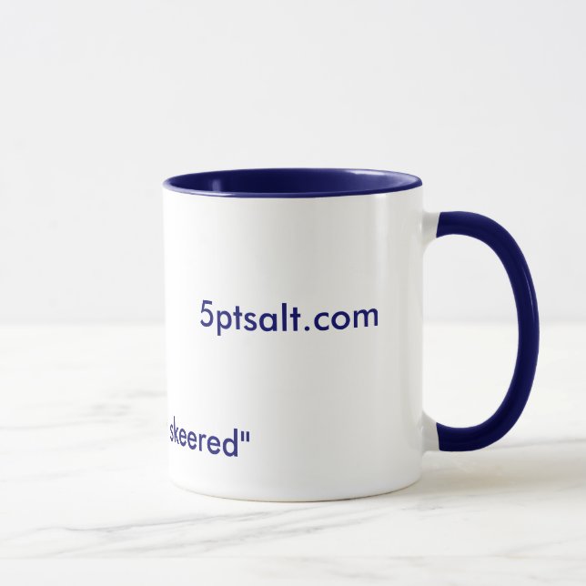 5ptsalt.com, "wir sind nicht skeered" Kaffee-Tasse Tasse (Rechts)