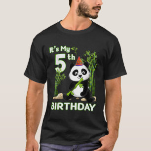 5th 5 Py Animal Panda T-Shirt