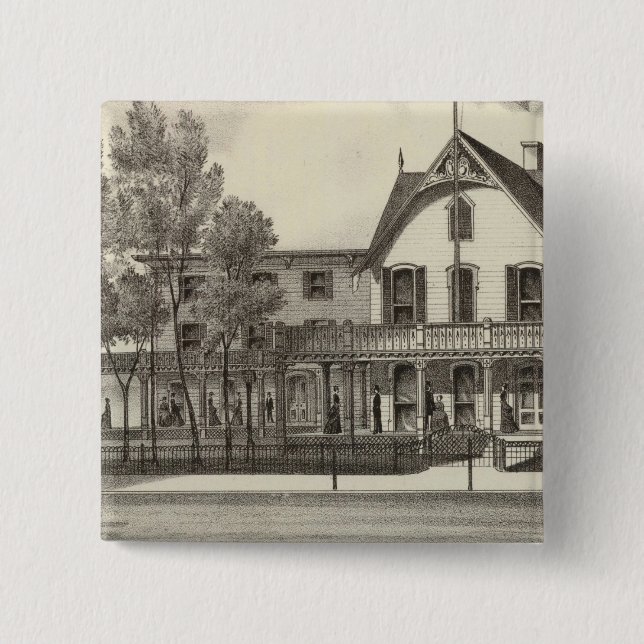 5th Avenue House, Ocean Beach, NJ Button (Vorderseite)